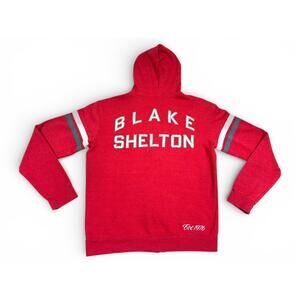 Blake Shelton Hoodie Men's Medium Country Tour Merch Fits LARGE Full Zip *READ*